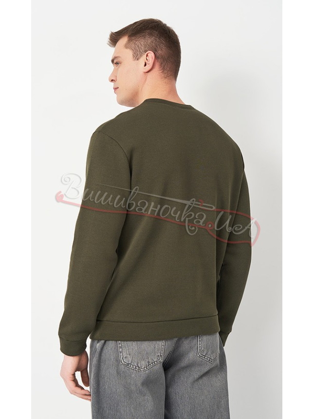 Men's sweatshirt with embroidery 0019 size L-2XL