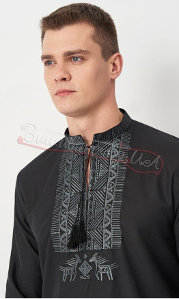 Embroidered men's shirt 645-5