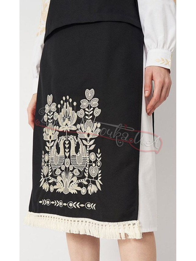 Women's plakhta skirt with embroidery П0110-1