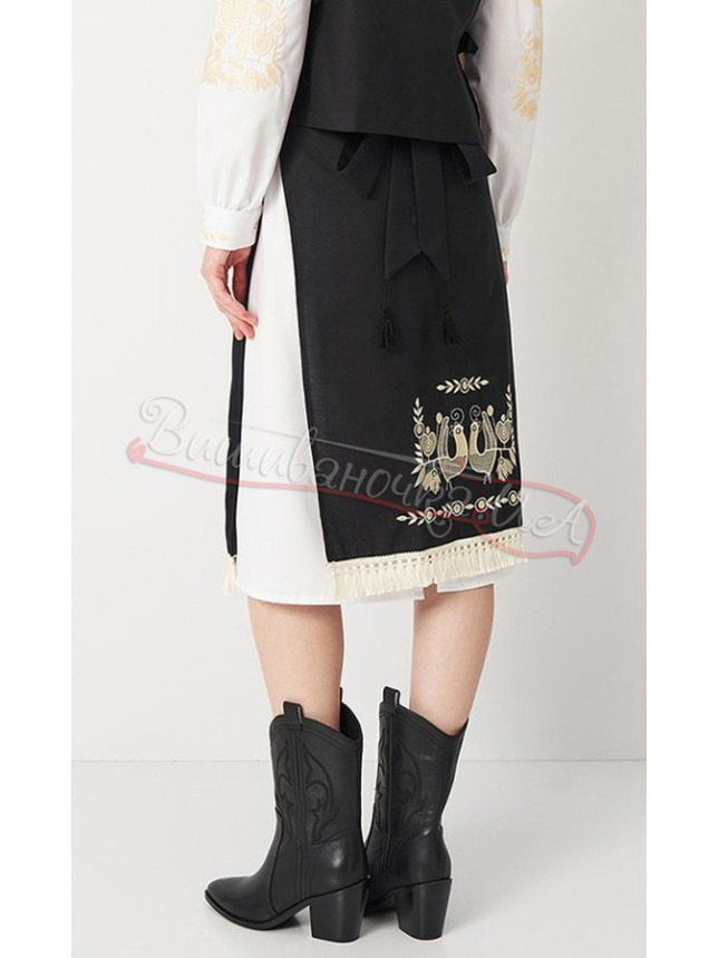 Women's plakhta skirt with embroidery П0110-1