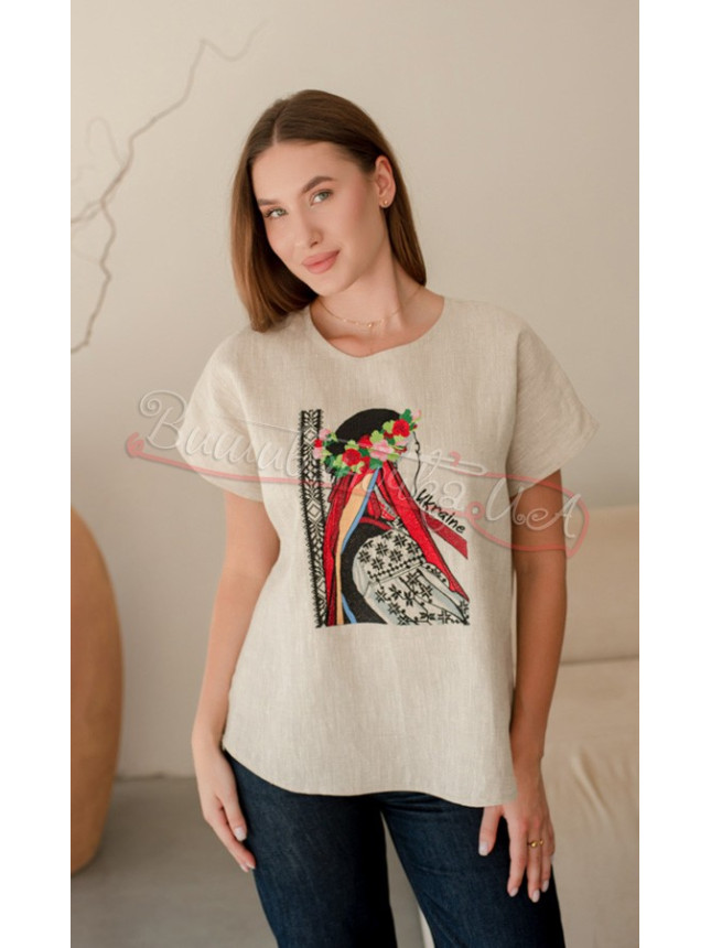Women's blouse with embroidery 4685