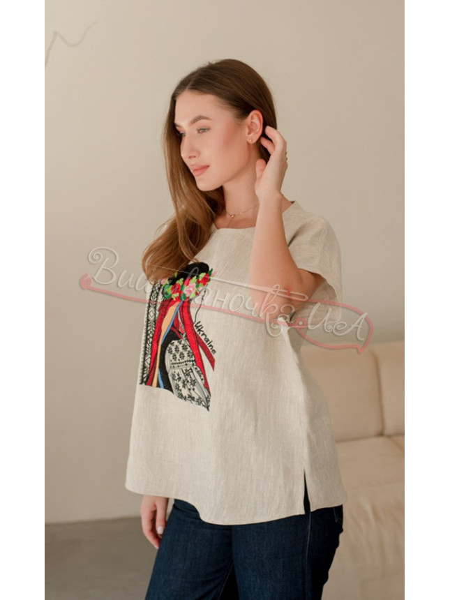Women's blouse with embroidery 4685
