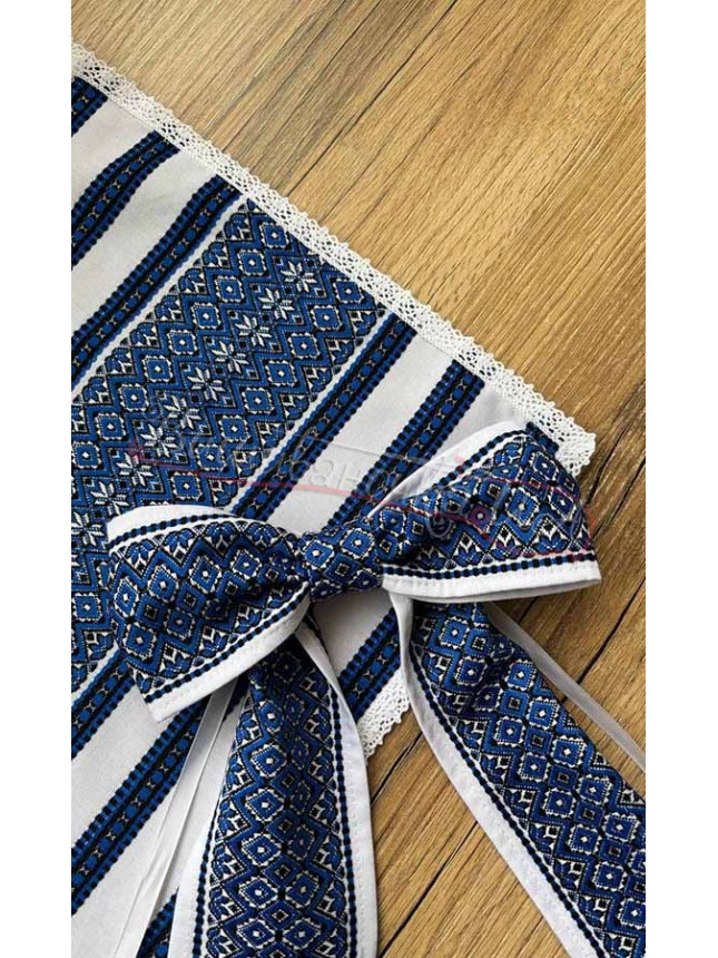 Napkin and bow for a basket 09-3