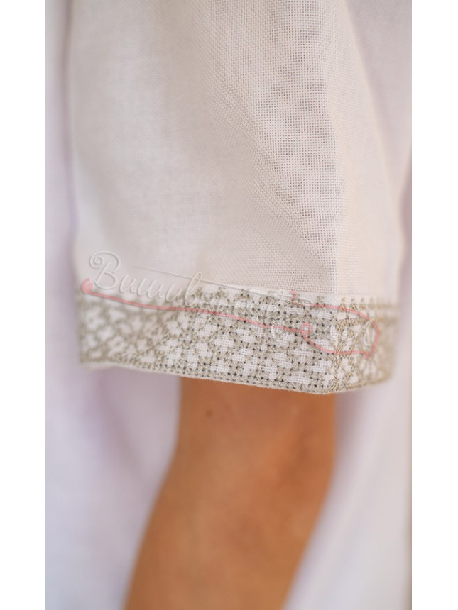 Vyshyvanka for a boy with short sleeves 744-1к size 116