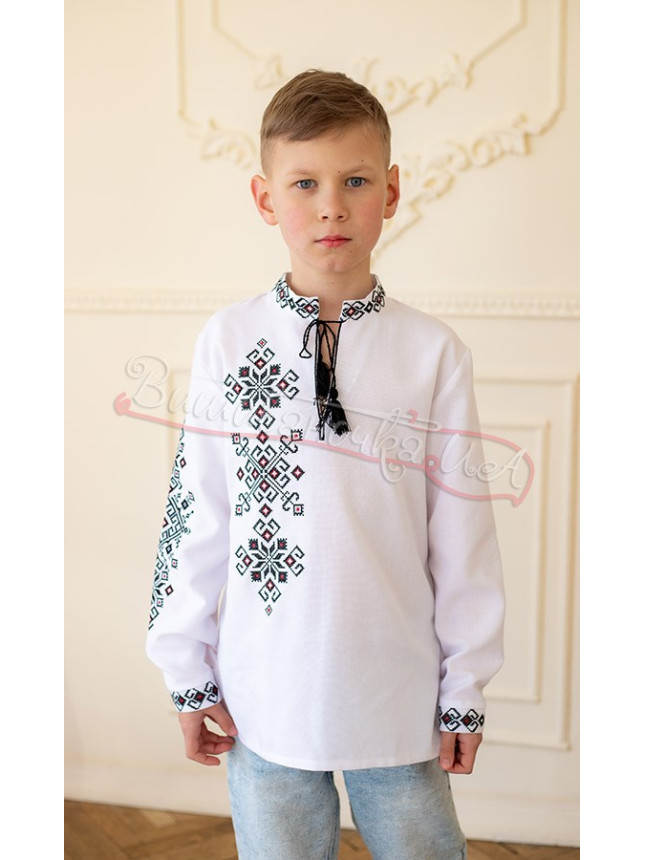 Stylish vyshyvanka for a boy 7046-4 size 110