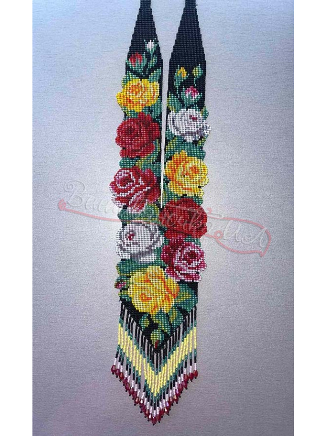 Beaded gerdan handmade Г58