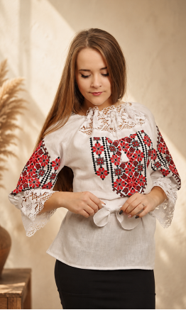 Women's shirt with embroidery 3212