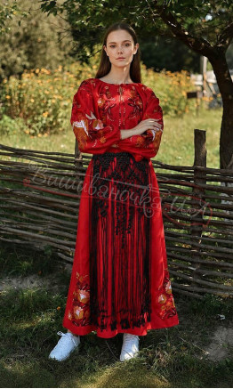 Prypynda in the technique of macrame ПЖ01