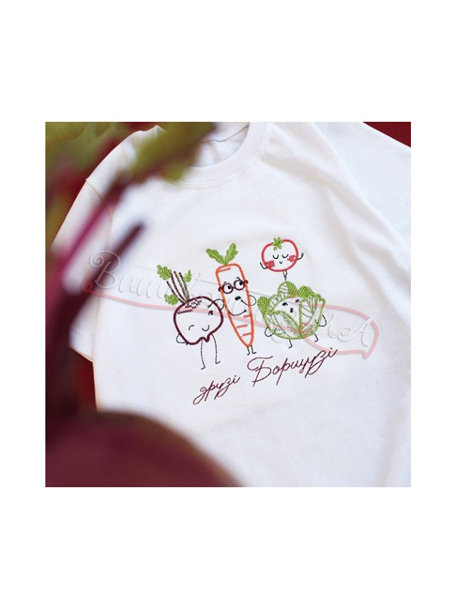 Children's bodysuit with embroidery БД21 size 74