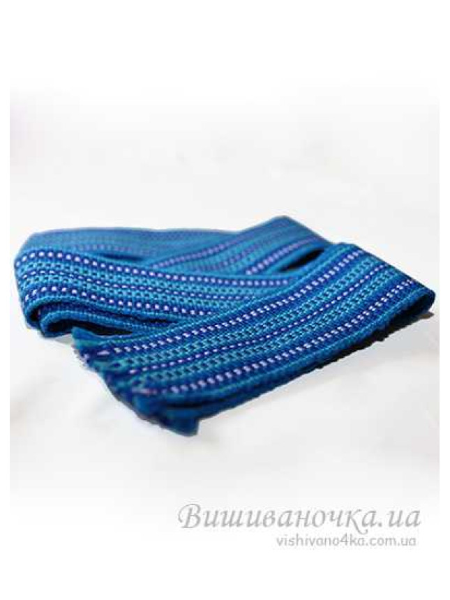Belt woven blue, large 0002
