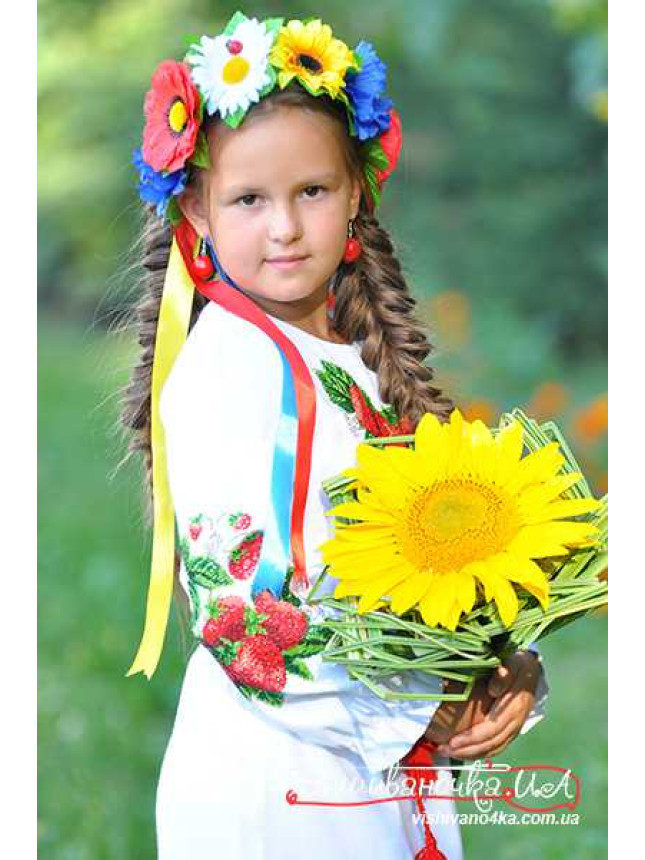 Віночок з стрічками, на дівчинку 0210