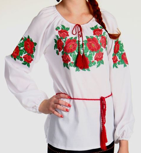 A women’s vyshyvanka