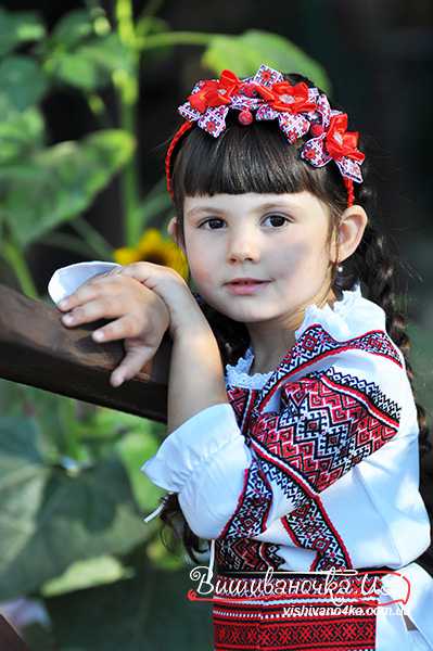 Веночек ручной работы из лент 0205 - фото 1 vishivano4ka.com.ua