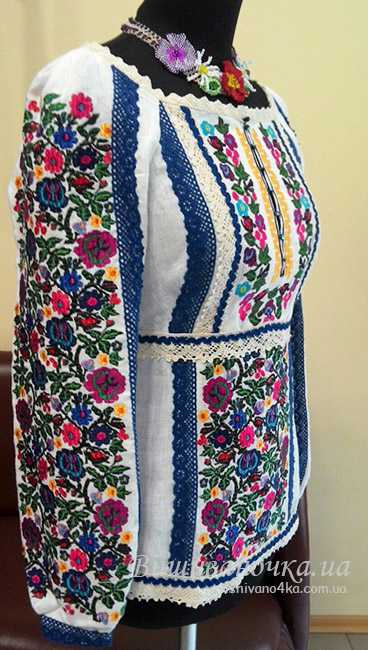 Сорочка льняная з вишивкою 3043 - фото 2 vishivano4ka.com.ua