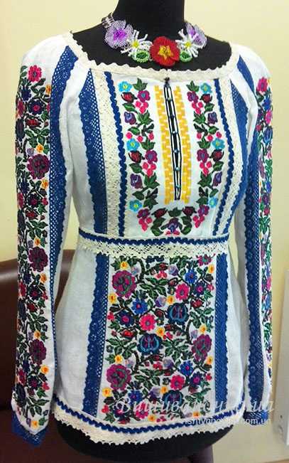 Сорочка льняная з вишивкою 3043 - фото 1 vishivano4ka.com.ua