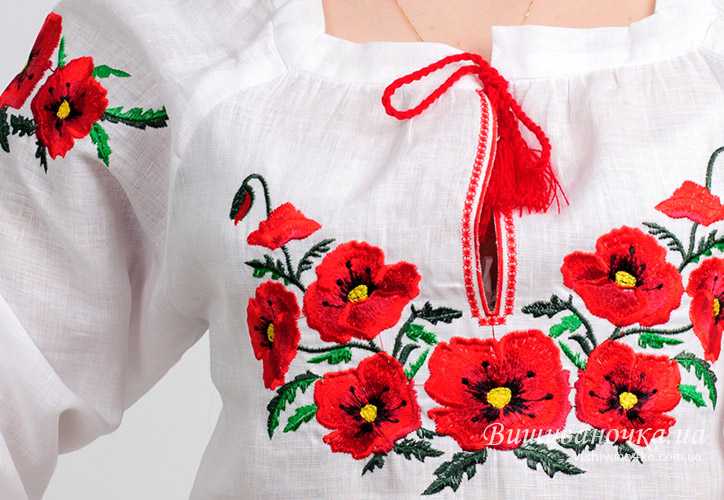 Летняя женская блузка с вышивкой 3711 - фото 2 vishivano4ka.com.ua