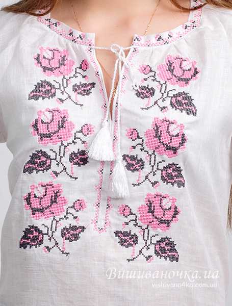 Вишиванка жіноча на льоні 3715 - фото 3 vishivano4ka.com.ua