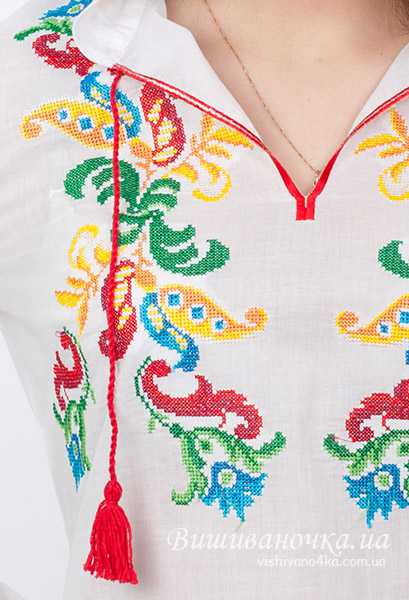 Сорочка з вишивкою та капюшоном 3740 - фото 2 vishivano4ka.com.ua