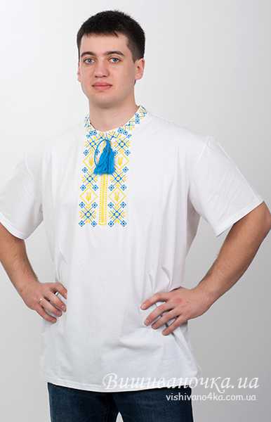 Чоловіча вишиванка-футболка 3610 - фото 1 vishivano4ka.com.ua
