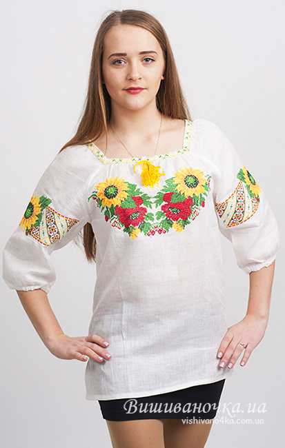 Жіноча сорочка з вишивкою 3710 - фото 1 vishivano4ka.com.ua