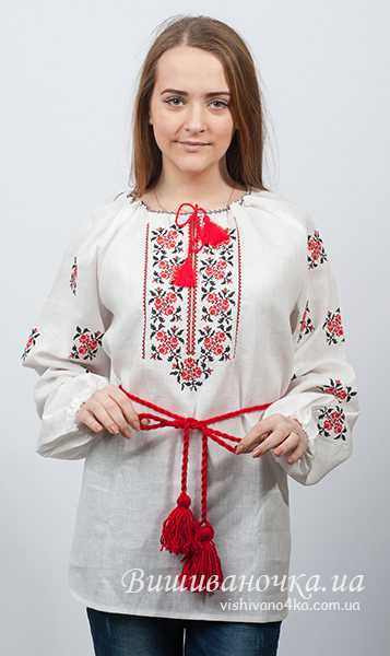 Женская вышиванка крестик 3724 - фото 1 vishivano4ka.com.ua