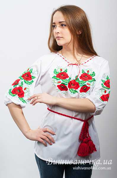 Жіноча блузка з вишивкою 3735 - фото 1 vishivano4ka.com.ua