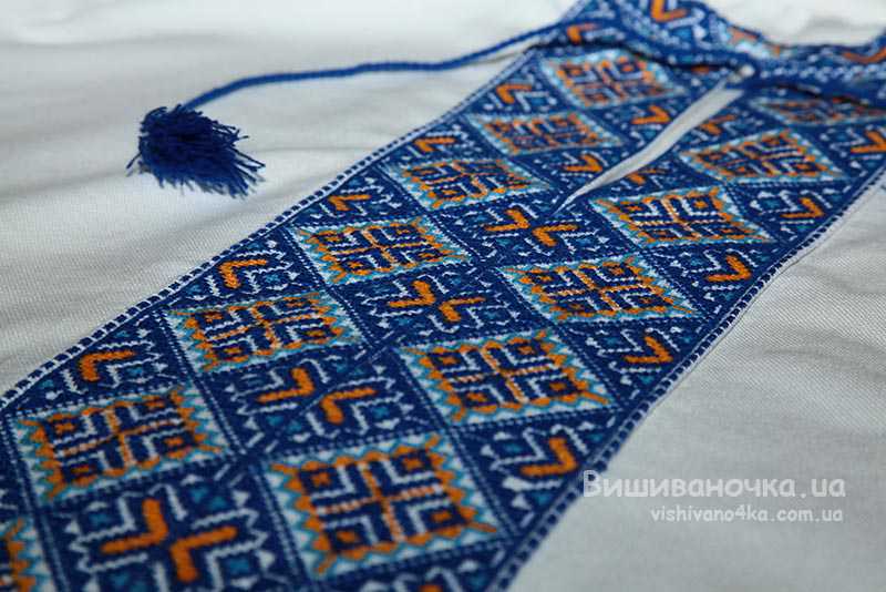Вышиванка мужская, ручная работа 5015 - фото 2 vishivano4ka.com.ua
