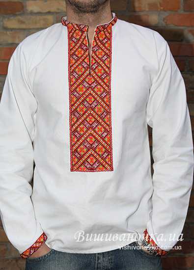 Вишиванка чоловіча, ручної роботи 5019 - фото 1 vishivano4ka.com.ua