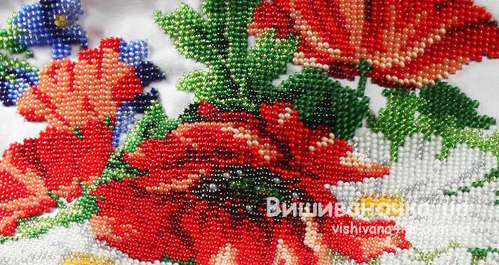 Вишита бісером жіноча вишиванка 7012 - фото 3 vishivano4ka.com.ua