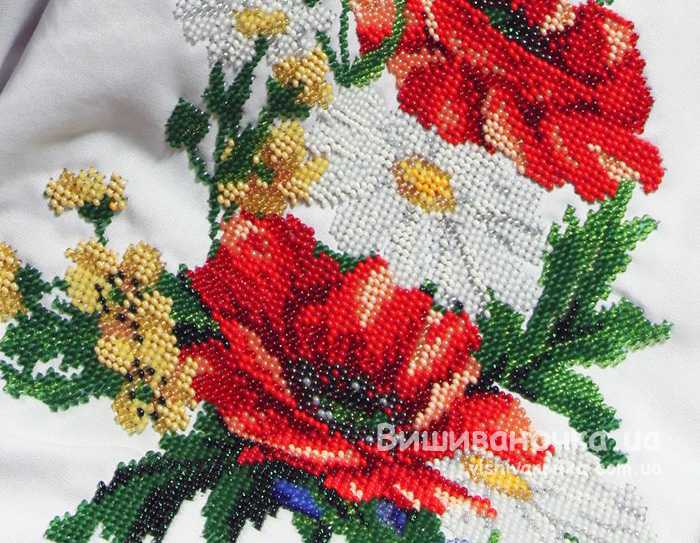 Вишита бісером жіноча вишиванка 7012 - фото 4 vishivano4ka.com.ua
