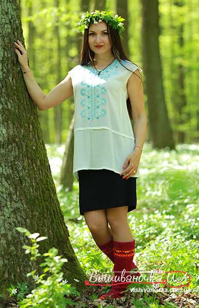 Туніка жіноча з вишивкою 7099 - фото 1 vishivano4ka.com.ua