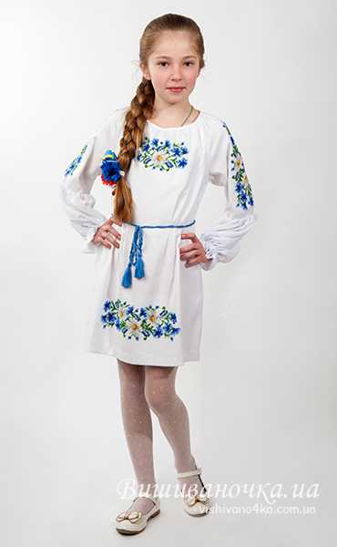 Дитяче плаття з чеського бісеру 7114 - фото 1 vishivano4ka.com.ua