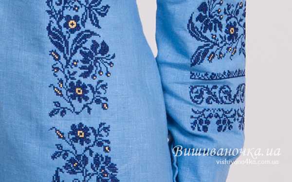 Жіноче плаття на льоні 5541 - фото 2 vishivano4ka.com.ua