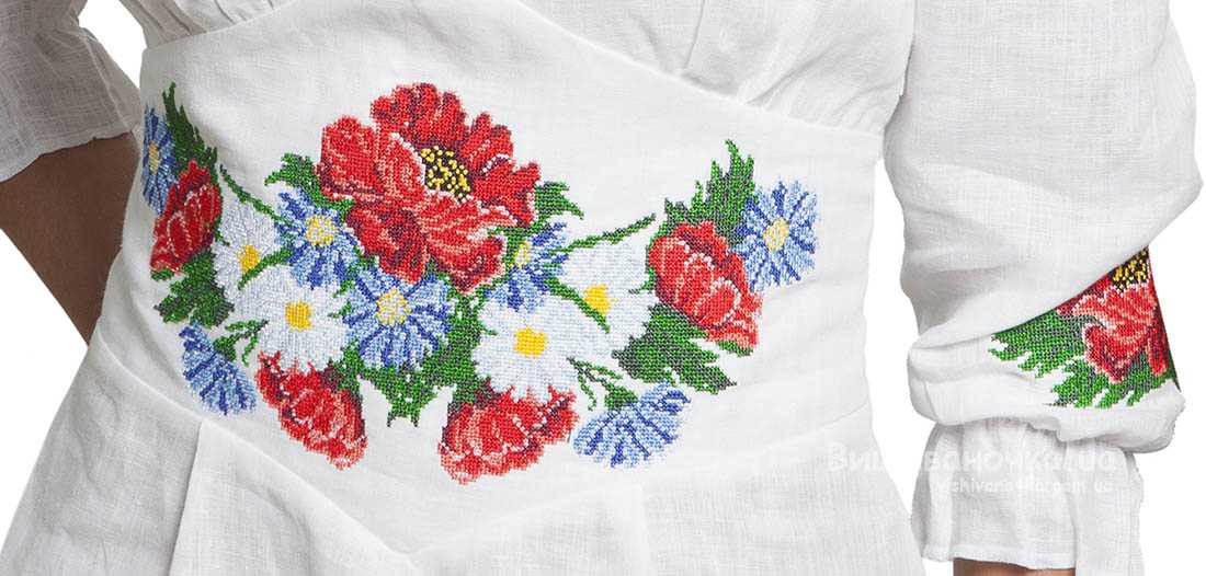 Сорочка вышиванка женская БЛ092w - фото 2 vishivano4ka.com.ua