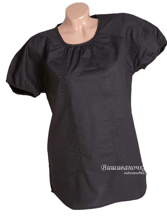 Летняя женская блузка с вышивкой БЛ123 - фото 2 vishivano4ka.com.ua
