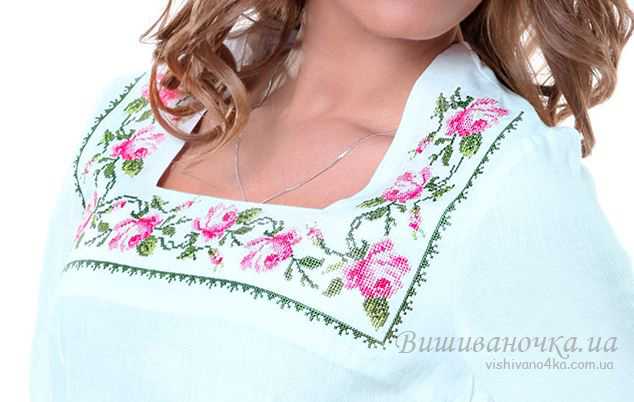 Женская блузка вышиванка БЛ126 - фото 2 vishivano4ka.com.ua