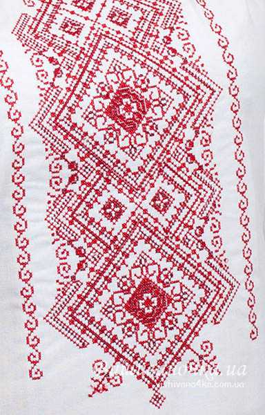 Жіноча вишиванка на бавовняній тканині, 0020 - фото 3 vishivano4ka.com.ua