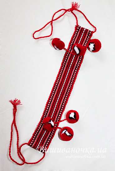 Начельник на девочку, красный - фото 1 vishivano4ka.com.ua