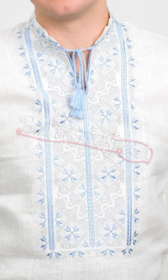 Вишиванка чоловіча на льоні 3813 - фото 2 vishivano4ka.com.ua