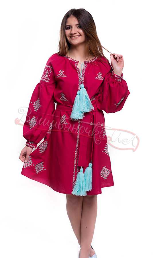 Яскрава жіноча сукня SL05 - фото 1 vishivano4ka.com.ua