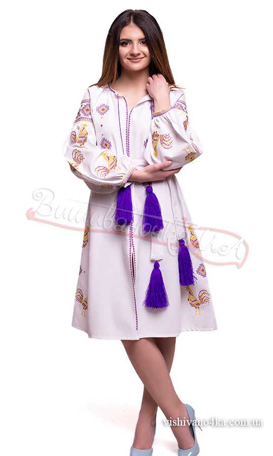 Жіноча вишита сукня SL07 - фото 1 vishivano4ka.com.ua