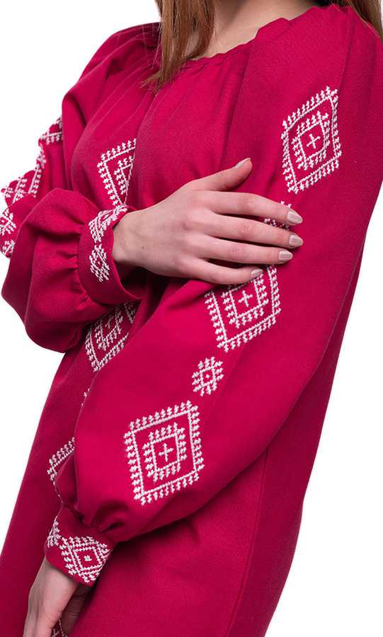 Сукня-туніка ручної роботи SL14 - фото 3 vishivano4ka.com.ua