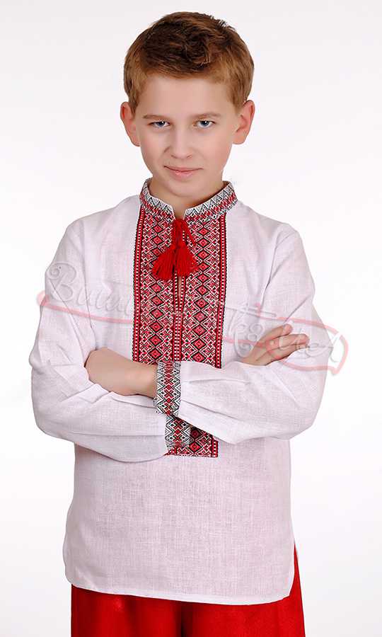 Дитяча вишиванка на хлопчика 0111 - фото 1 vishivano4ka.com.ua