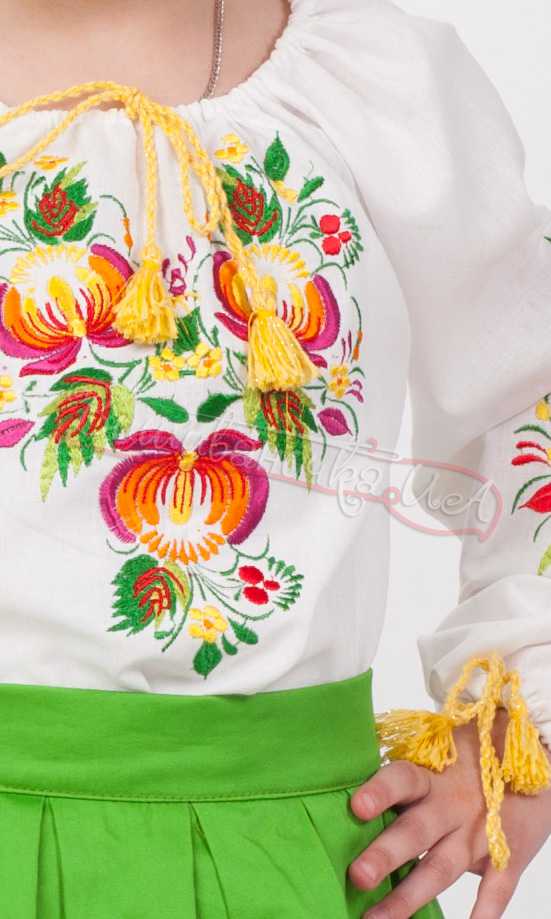 Детская вышиванка Петриковка 7061 - фото 2 vishivano4ka.com.ua
