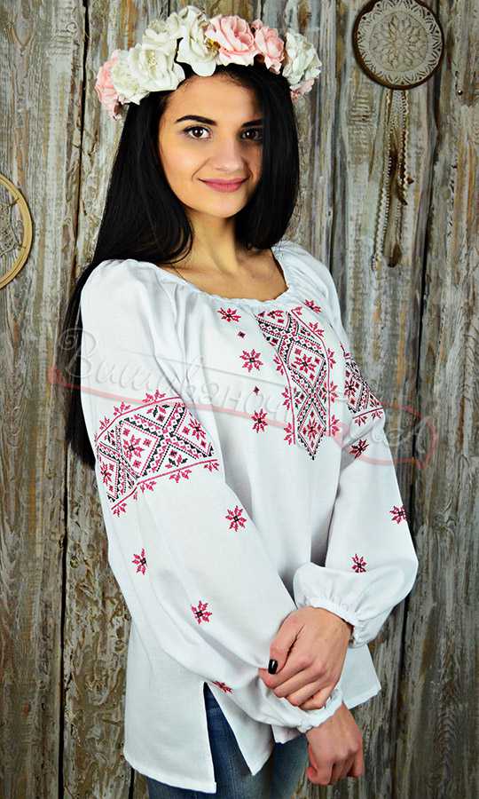 Красива жіноча вишиванка UA23 - фото 2 vishivano4ka.com.ua