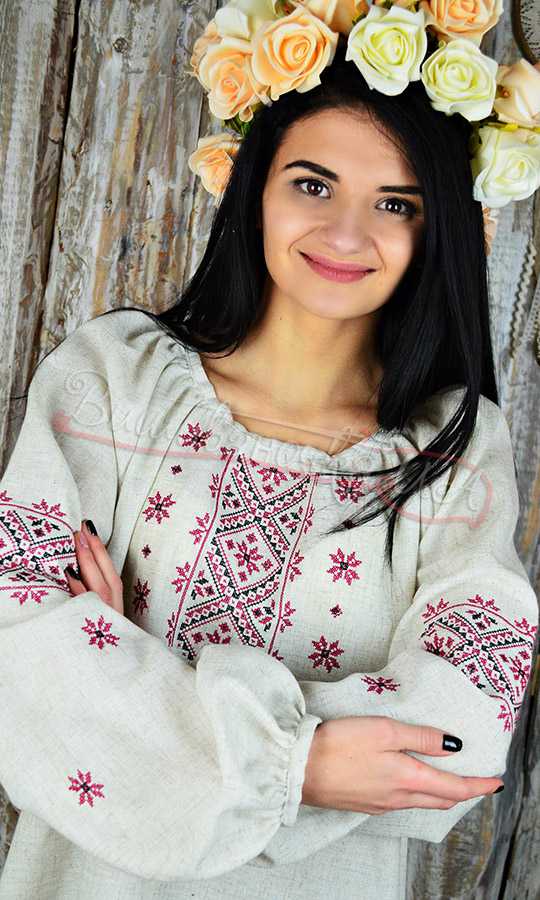 Стильна українська вишиванка UA25 - фото 1 vishivano4ka.com.ua