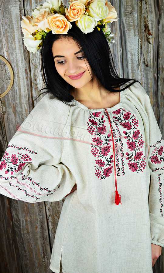 Сорочка вышиванка женская UA32 - фото 1 vishivano4ka.com.ua