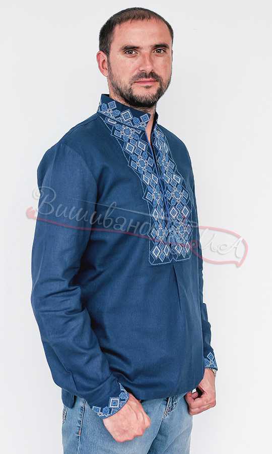Вишиванка на льоні, чоловіча 2102 - фото 1 vishivano4ka.com.ua
