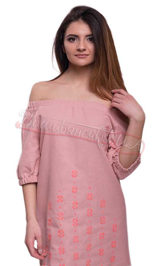 Молодіжна сукня ручної роботи SL18 - фото 3 vishivano4ka.com.ua