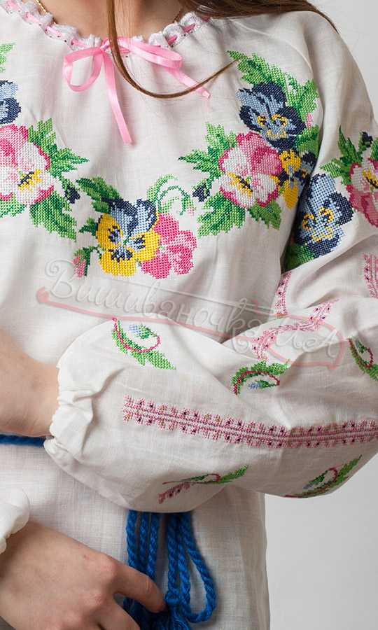 Жіночі вишиванки на льоні 3726 - фото 2 vishivano4ka.com.ua